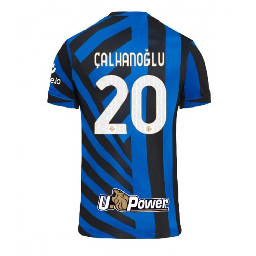 Pánský Fotbalový dres Inter Milan Hakan Calhanoglu #20 2024-25 Domácí Krátký Rukáv